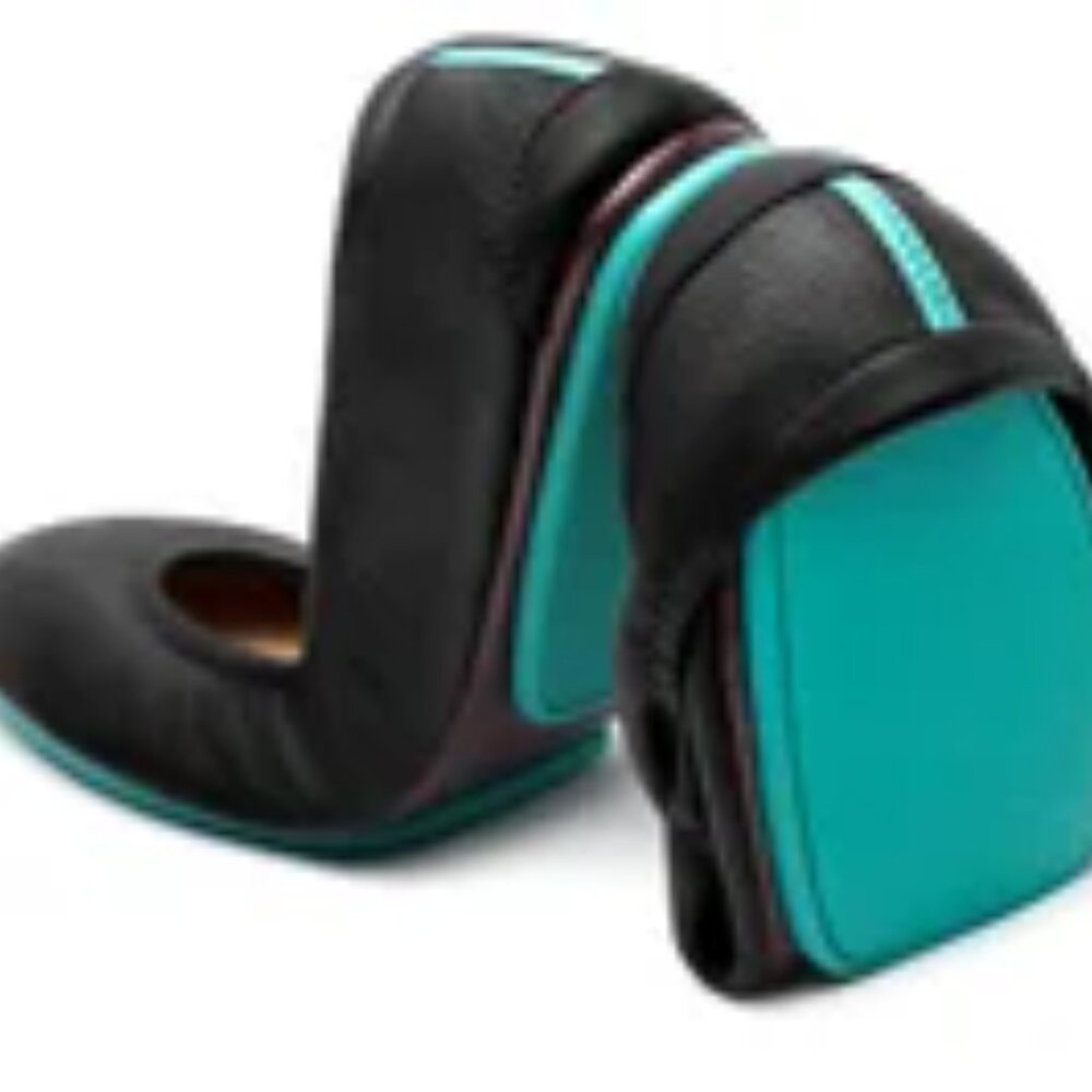 Tieks by Gavrieli black ballet flat shoes sz 6 new in box